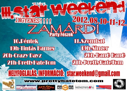   - 3. Star Weekend