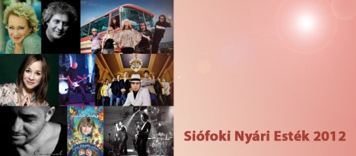Siófoki Nyári Esték 2012  - Siófoki Nyári Esték