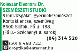   - Dr. Koleszár Eleonóra