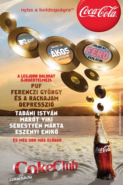   - Coca-Cola Beach House programok